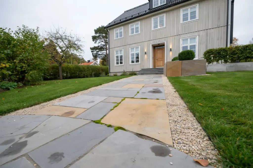 stenl ggning runt huset smarta ytor som lyfter b de helhetsintryck och vardag