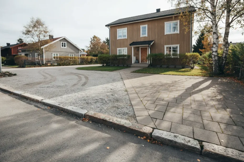 grus eller marksten p uppfarten s v ljer du r tt l sning f r huset och vardagen